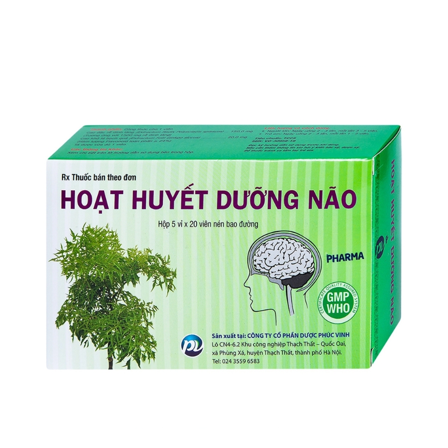 Hoạt huyết dưỡng não Trường Thọ - Hoat huyet duong nao