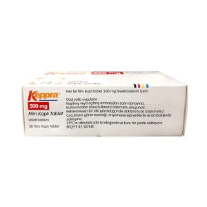 Trường Thọ - Viên nén Keppra 500mg điều trị các cơn động kinh cục bộ (6 vỉ x 10 viên) 1 Trường Thọ - Keppra 500mg 2