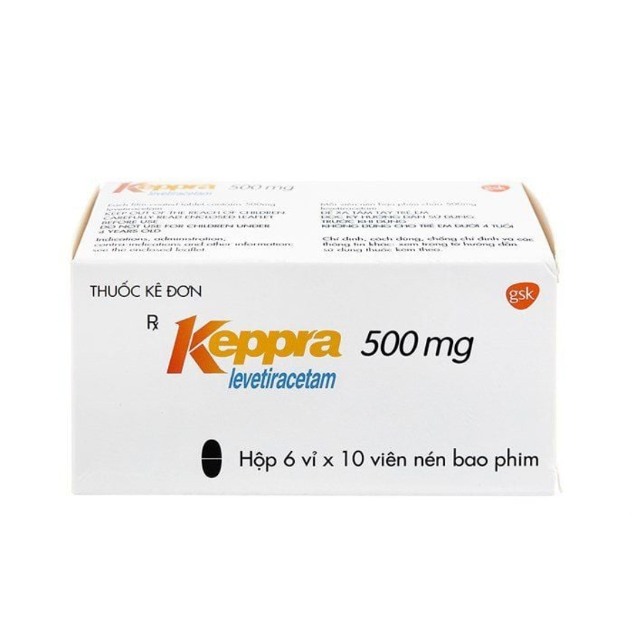 Keppra 500mg Trường Thọ - Keppra 500mg