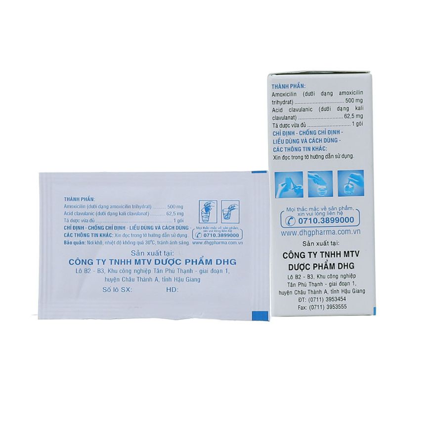 Klamentin 500-62,5 (H-24g) 2 Trường Thọ - Klamentin 500 625 H 24g 2