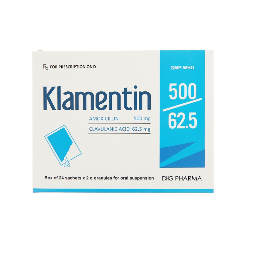 Klamentin 500-62,5 (H-24g) Trường Thọ - Klamentin 500 625 H 24g