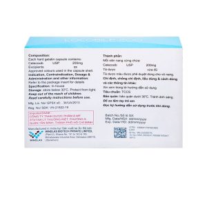 Trường Thọ - Viên nang cứng Locobile-200 Windlas Biotech điều trị thoái hóa khớp, viêm khớp dạng thấp (3 vỉ x 10 viên) 2 Trường Thọ - Locobile 200 2