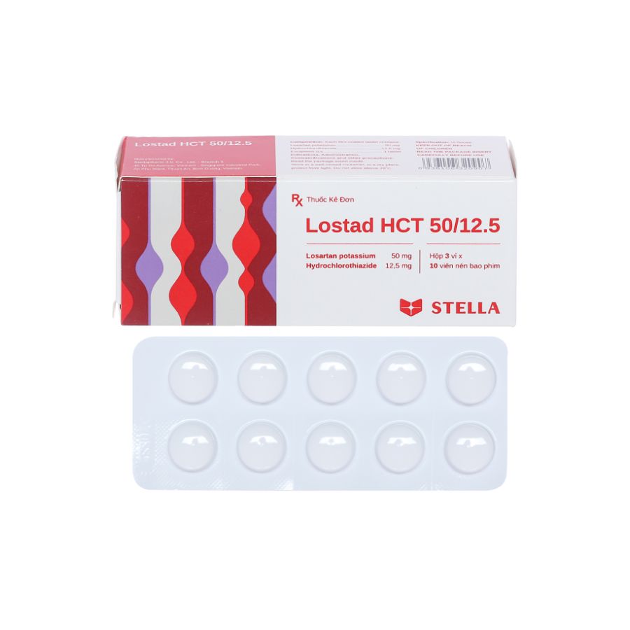 Lostad HCT 5012.5mg 1 Trường Thọ - Lostad HCT 5012.5mg 1