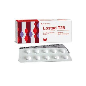 Trường Thọ - Thuốc Lostad T25 25mg Stella điều trị tăng huyết áp (3 vỉ x 10 viên) 1 Trường Thọ - Lostad T25 1