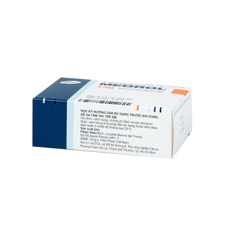 Medrol 4mg 1 Trường Thọ - Medrol 4mg 1