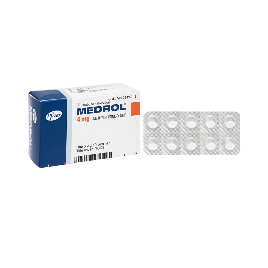 Medrol 4mg Trường Thọ - Medrol 4mg
