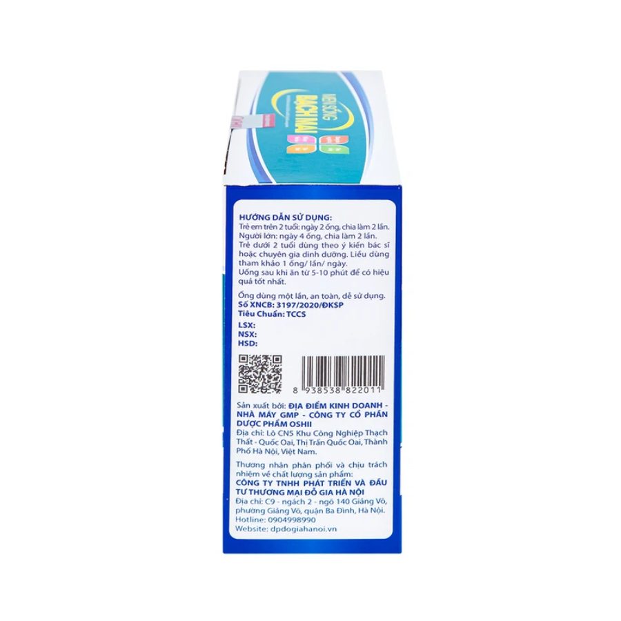 Men sống Bạch Mai1 Trường Thọ - Men song Bach Mai1