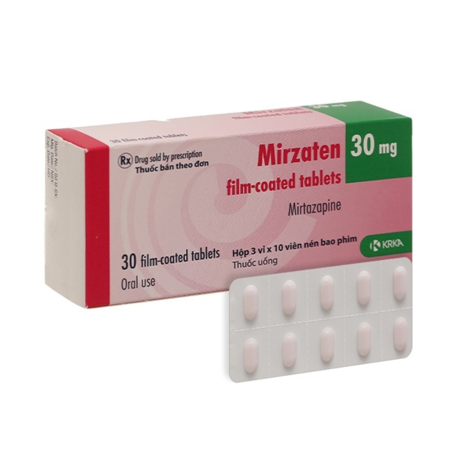 Mirzaten 30mg Trường Thọ - Mirzaten 30mg
