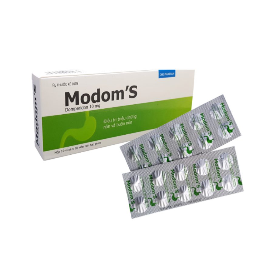 Viên nén Modom's 10mg DHG Viên nén Modom's 10mg DHG