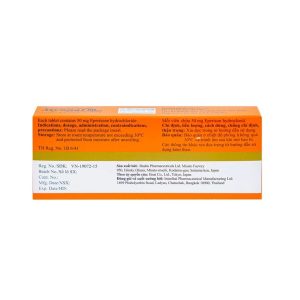 Trường Thọ - Viên nén Myonal 50mg Eisai cải thiện tăng trương lực cơ và điều trị liệt cứng (3 vỉ x 10 viên) 2 Trường Thọ - Myonal 50mg1