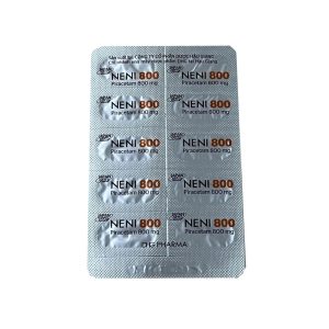 Trường Thọ - Viên nén Neni 800 điều trị triệu chứng chóng mặt, nhức đầu, mê sảng nặng (3 vỉ x 10 viên) 2 Trường Thọ - Neni 800mgForte