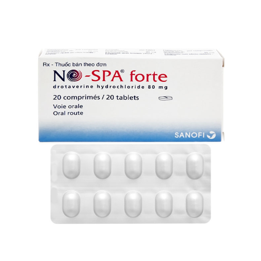 No-spa Forte 80mg Trường Thọ - No spa Forte 80mg