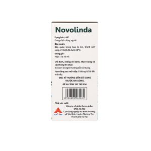 Trường Thọ - Dung dịch Novolinda CPC1 Hà Nội điều trị bệnh trứng cá, viêm nang lông (30ml) 2 Trường Thọ - Novolinda 2 1
