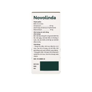 Trường Thọ - Dung dịch Novolinda CPC1 Hà Nội điều trị bệnh trứng cá, viêm nang lông (30ml) 3 Trường Thọ - Novolinda 3 1