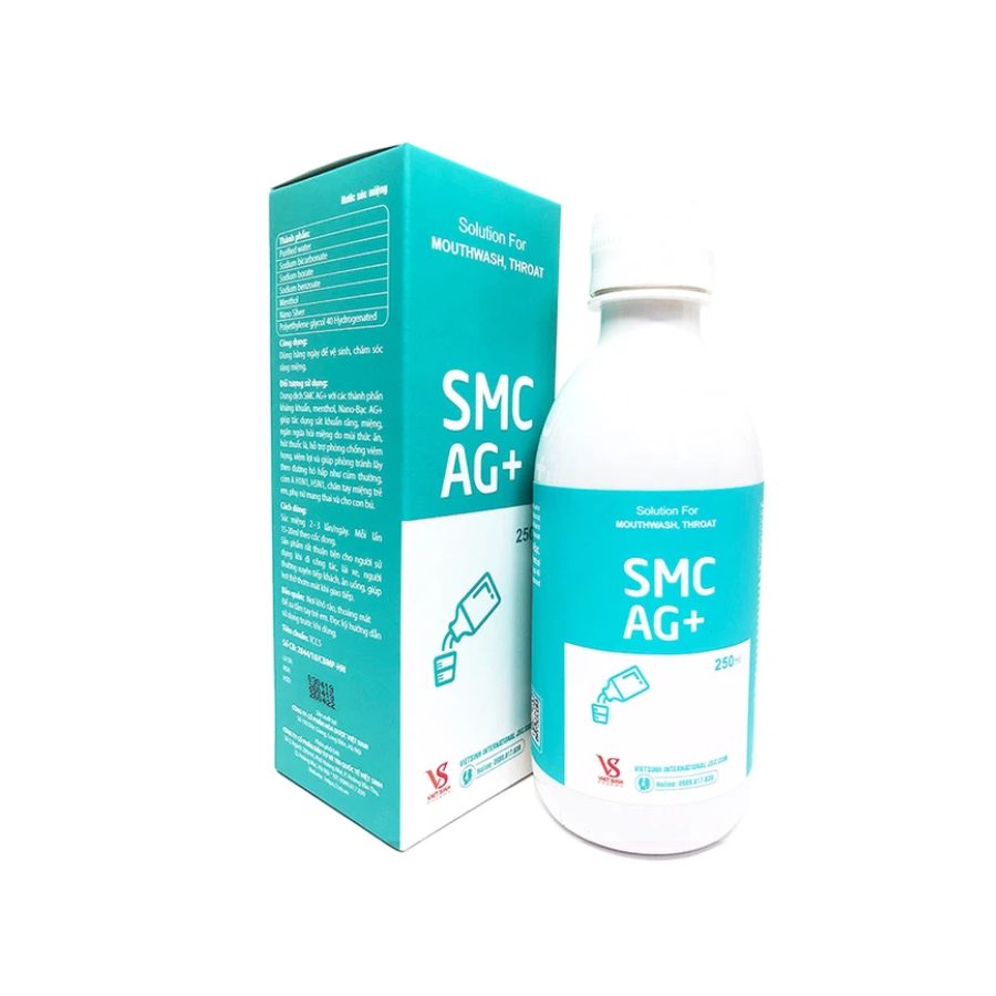 Nước Súc Miệng SMC AG+ Nước Súc Miệng SMC AG+