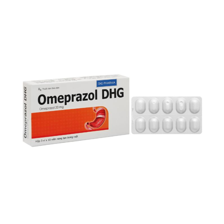 Viên nang Omeprazol 20mg Viên nang Omeprazol 20mg