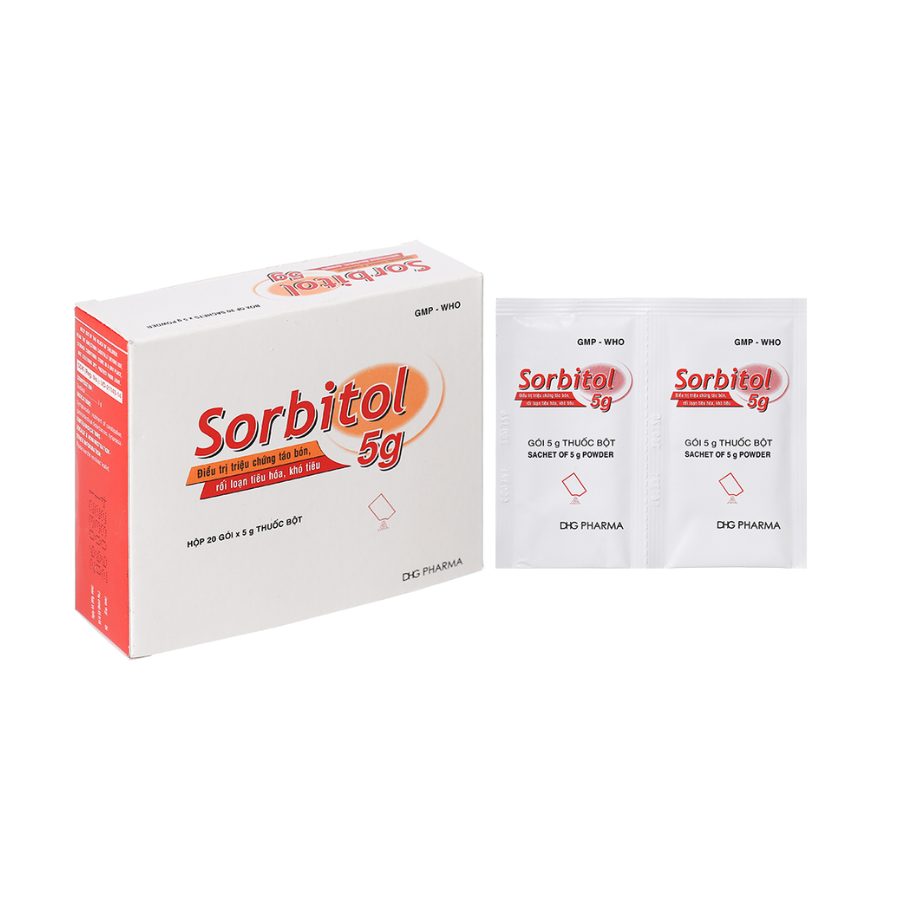 Thuốc bột Sorbitol 5g Thuốc bột Sorbitol 5g