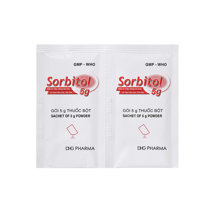 Thuốc bột Sorbitol 5g Thuốc bột Sorbitol 5g