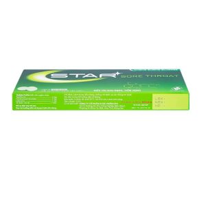 Trường Thọ - Viên ngậm Star Sore Throat OPV không đường điều trị đau họng, viêm họng (2 vỉ x 12 viên) 2 Trường Thọ - Star sore throat 2