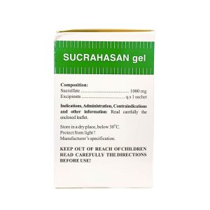 Trường Thọ - Hỗn dịch uống Sucrahasan Gel điều trị loét dạ dày, tá tràng (30 gói x 5ml) 1 Trường Thọ - Sucrahasan Gel 2