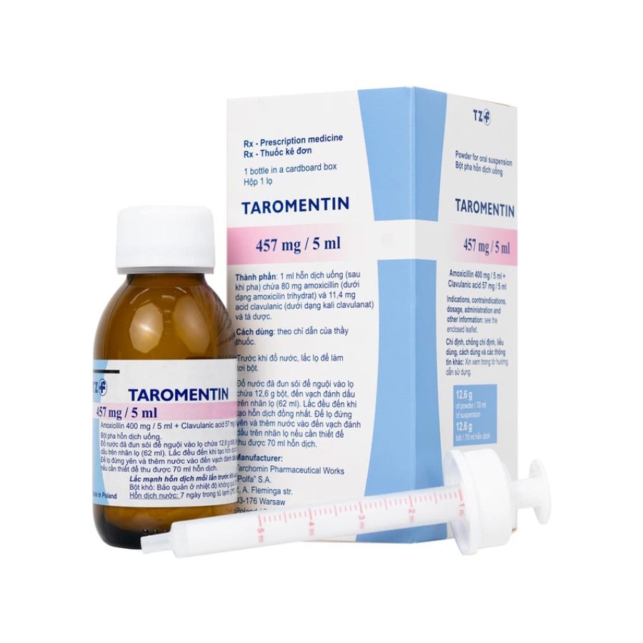 Taromentin 457mg2 Trường Thọ - Taromentin 457mg2