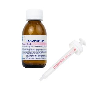 Trường Thọ - Bột hỗn dịch uống Taromentin 457mg/5ml điều trị nhiễm trùng viêm xoang, tai giữa, đường hô hấp (12.6g) 1 Trường Thọ - Taromentin 457mg3