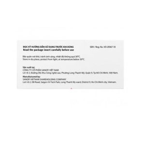 Trường Thọ - Thuốc Theralene Sanofi hỗ trợ điều trị các triệu chứng viêm mũi dị ứng, mày đay (40 viên) 1 Trường Thọ - Theralene 5mg 1 1