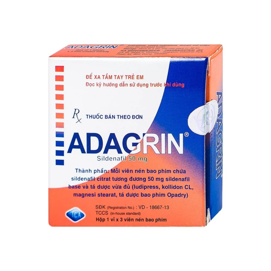 Thuốc Adagrin 50mg Thuốc Adagrin 50mg