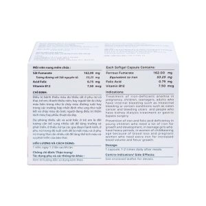 Trường Thọ - Thuốc Ferrovit MEGA We care điều trị thiếu máu do thiếu sắt (5 vỉ x 10 viên) 2 Trường Thọ - Thuoc Ferrovit1