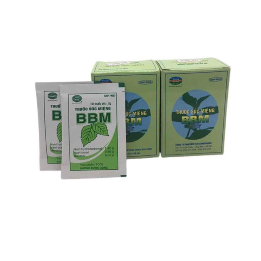 Thuốc súc miệng BBM Trường Thọ - Thuoc suc mieng BBM