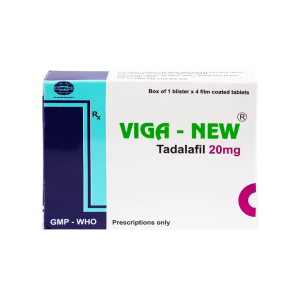 Trường Thọ - Thuốc Viga-New 20mg Armephaco điều trị rối loạn cương dương (1 vỉ x 4 viên) 1 Trường Thọ - Viga New 20mg1