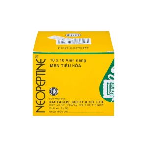 Trường Thọ - Men tiêu hóa Neopeptine hỗ trợ điều trị đầy hơi, khó tiêu, biếng ăn (10 vỉ x 10 viên) 5 Trường Thọ - a5 4