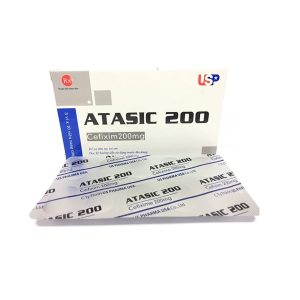 Trường Thọ - Thuốc kháng sinh Atasic 200mg USP điều trị nhiễm trùng đường hô hấp (3 vỉ x 10 viên) 1 Trường Thọ - atasic 200 1