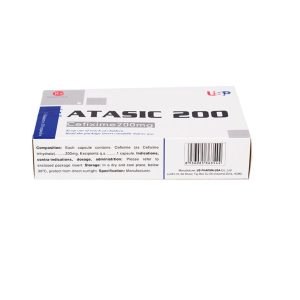 Trường Thọ - Thuốc kháng sinh Atasic 200mg USP điều trị nhiễm trùng đường hô hấp (3 vỉ x 10 viên) 2 Trường Thọ - atasic 200 2