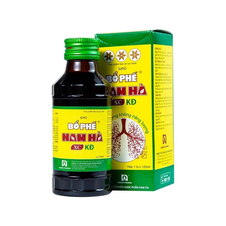 bổ phế NH KĐ Siro Bổ Phế Nam Hà