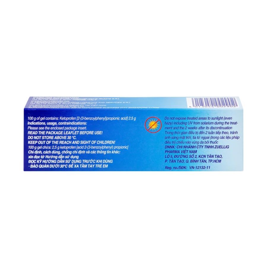 gel fastum 1 Trường Thọ - gel fastum 1