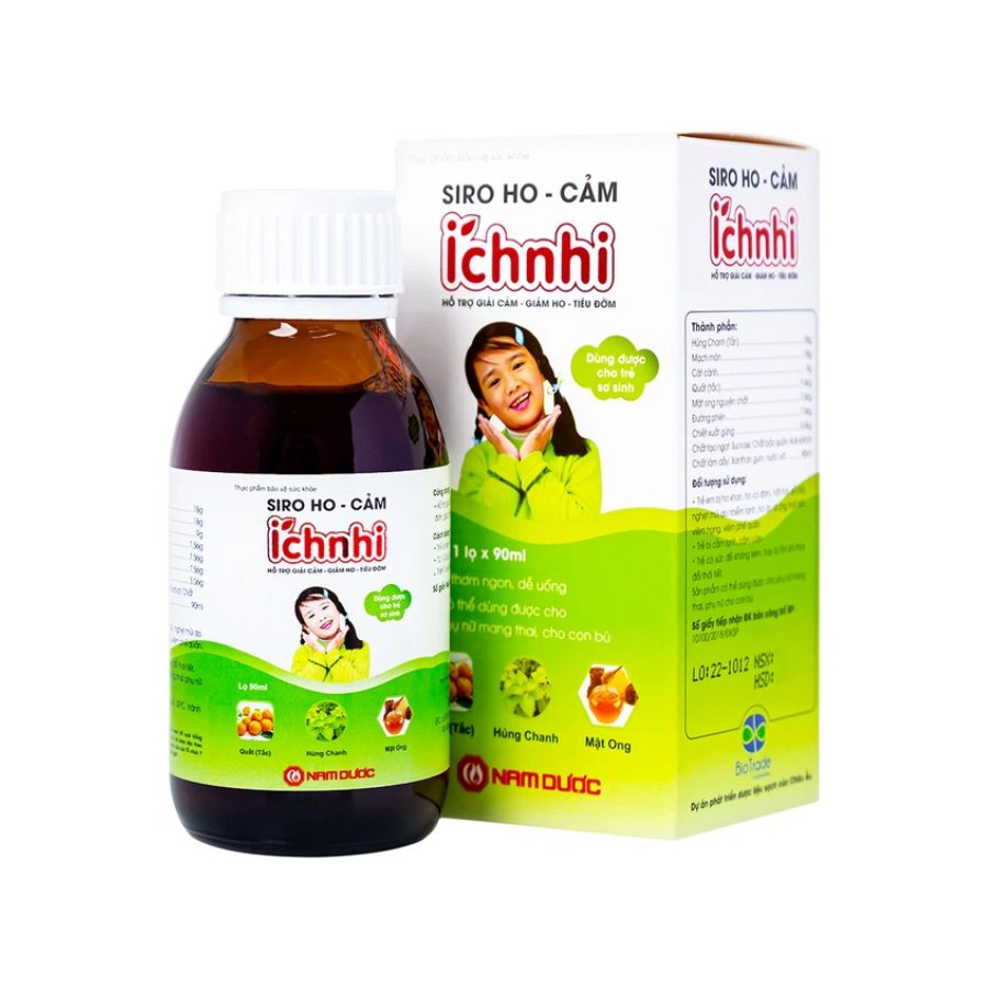 ích nhi Siro ho cảm Ích Nhi