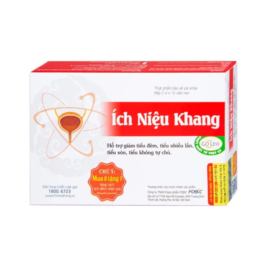 ích niệu khang Viên uống Ích Niệu Khang