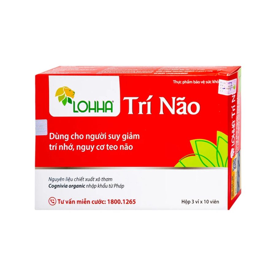 lohha trí não Viên uống Lohha Trí Não