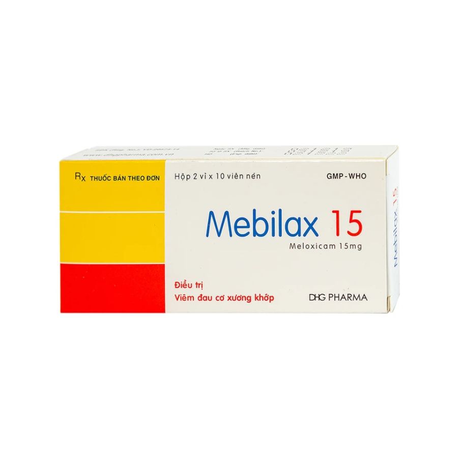 mebilax 15 Thuốc Mebilax 15