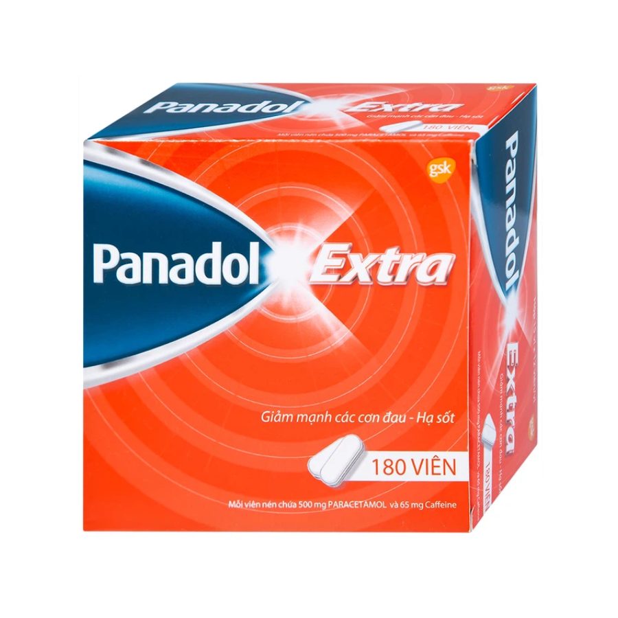 panadol extra Viên nén Panadol Extra đỏ