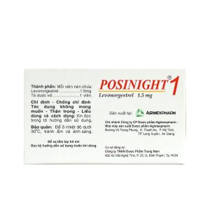 Trường Thọ - Thuốc Posinight 1 dùng tránh thai khẩn cấp (1 viên) 1 Trường Thọ - posinight 2
