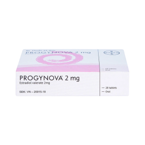 Trường Thọ - Thuốc Progynova 2mg Bayer điều trị chứng thiếu estrogen (1 vỉ x 28 viên) 2 Trường Thọ - progynova1