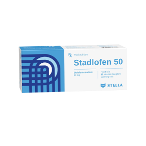 Trường Thọ - Thuốc Stadlofen Stella 50mg giảm đau và viêm khớp, rối loạn cơ xương cấp tính (5 vỉ x 10 viên) 1 Trường Thọ - stadlofen1