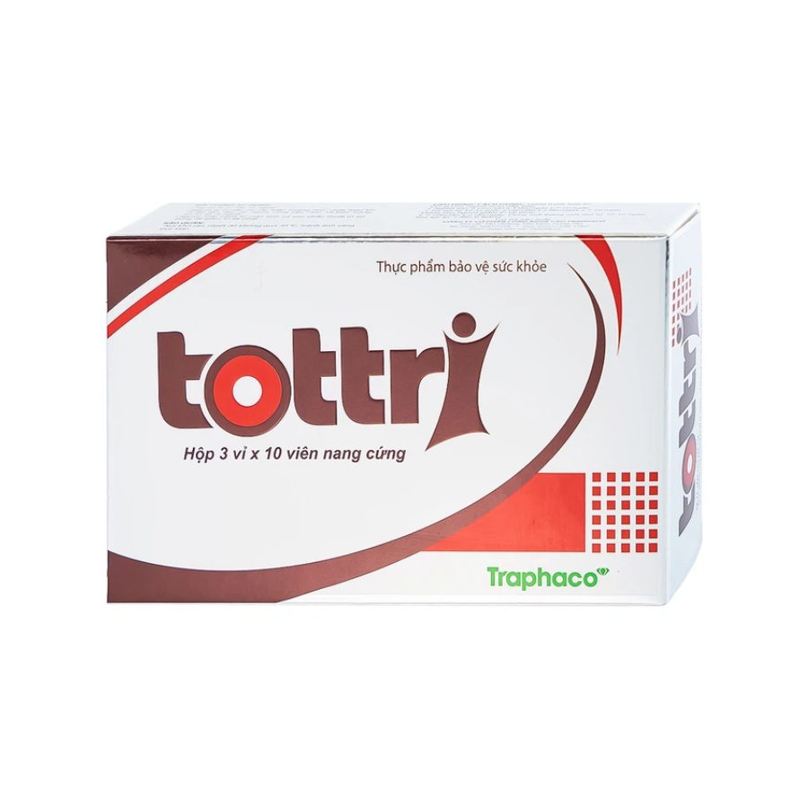tottri nang cứng Thành phần Công dụng Cách dùng Tác dụng phụ Lưu ý Bảo quản Viên uống Tottri
