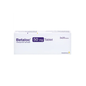 Trường Thọ - Thuốc Betaloc 50mg điều trị tăng huyết áp, dự phòng đau thắt ngực (3 vỉ x 20 viên) 1 Trường Thọ - 2 13