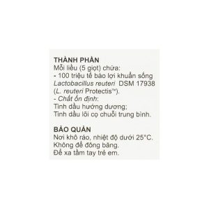 Trường Thọ - Men vi sinh BioGaia Protectis Baby Drops bổ sung lợi khuẩn cho đường tiêu hóa (5ml) 2 Trường Thọ - 2 21 1