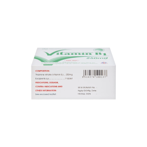 Trường Thọ - Thuốc Vitamin B1 250mg Mekophar điều trị tình trạng thiếu Vitamin B (10 vỉ x 10 viên) 2 Trường Thọ - 3 32