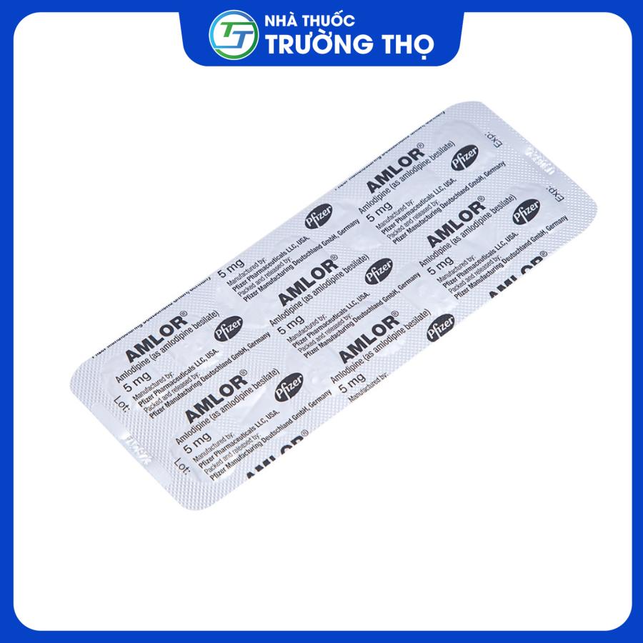 Amlor Pfizer 5mg (3) Trường Thọ - Amlor Pfizer 5mg 3