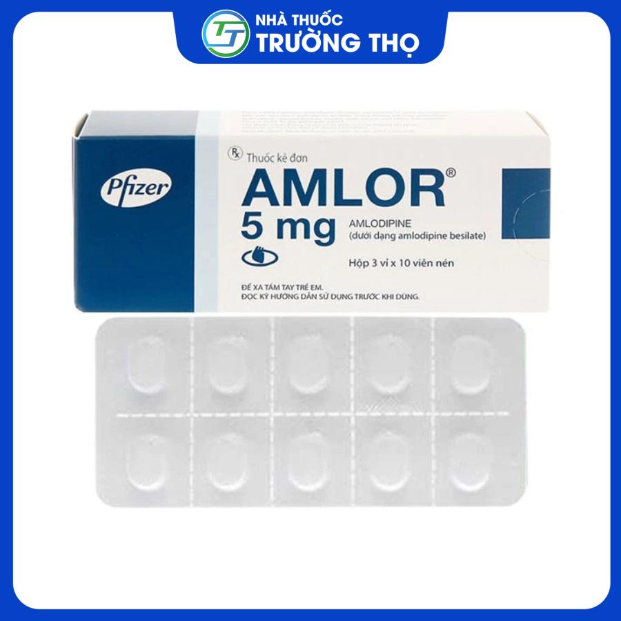 Amlor Pfizer 5mg Trường Thọ - Amlor Pfizer 5mg